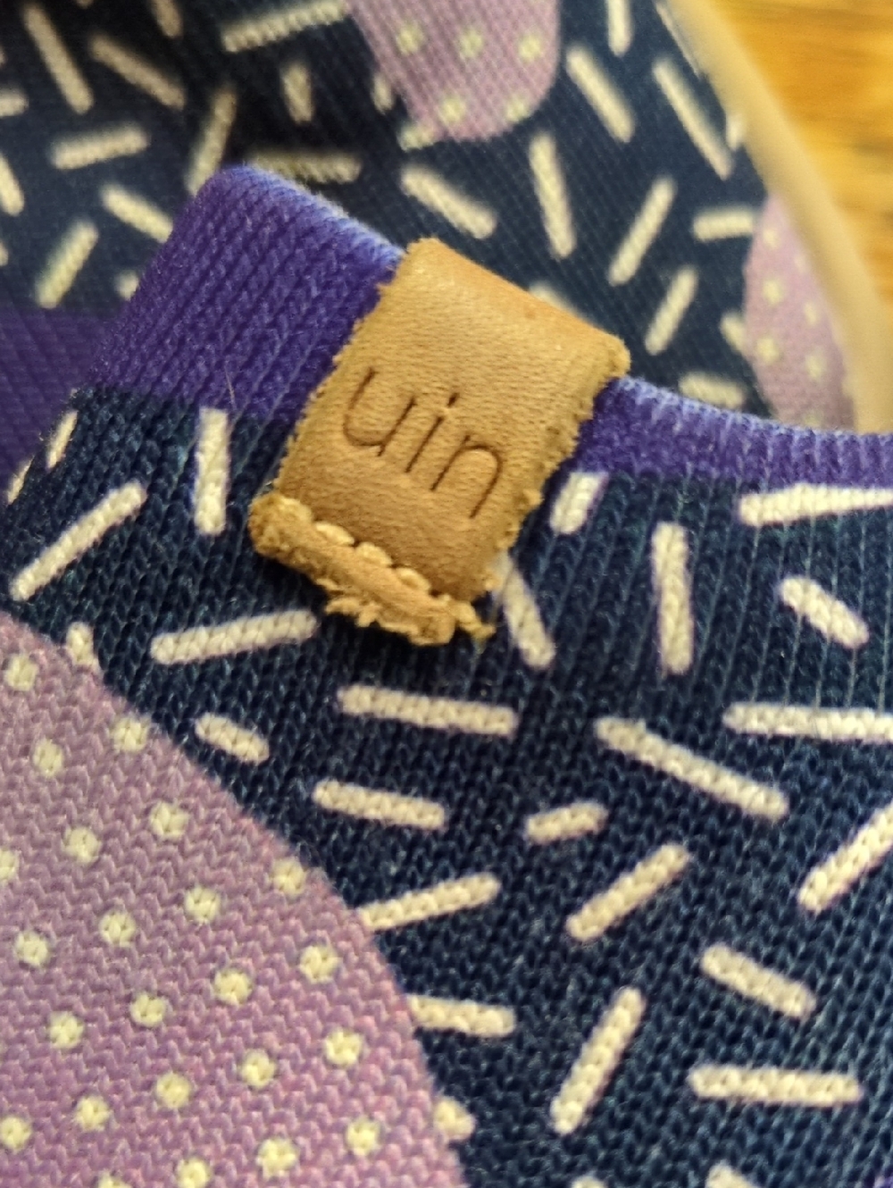 UIN Endless Purple Pursuit Knitted High Top Shoes Size 6.5 - Picture 9 of 11